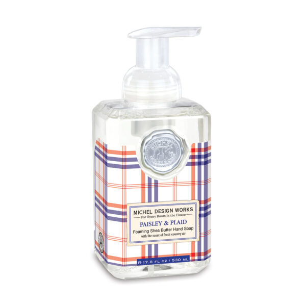 Michel Design Works Plaid Foaming Hand Soap