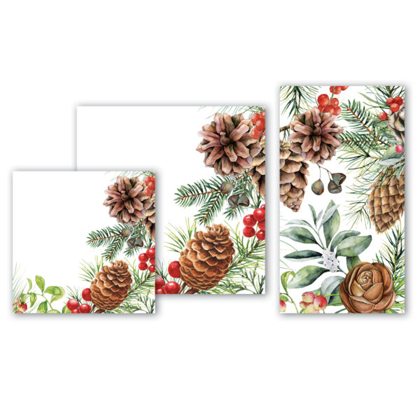 Michel Design Works White Spruce Paper Napkins