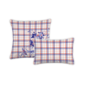Michel Design Works Paisley & Plaid Rectangle Pillow