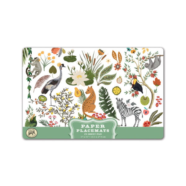 Michel Design Works Wild Lemon Paper Placemats