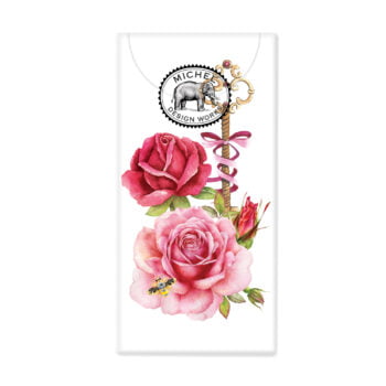 Michel Design Works Royal Rose Pocket Tissues