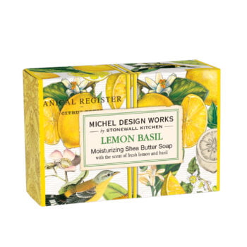 Michel Design Works Lemon Basil Boxed Soap
