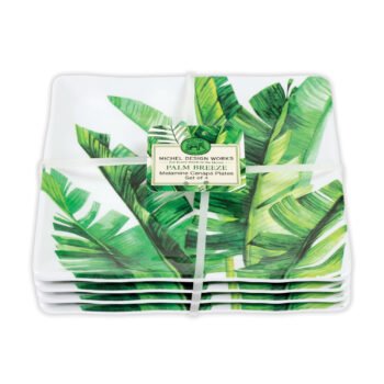 Michel Design Works Palm Breeze Canapé Plates