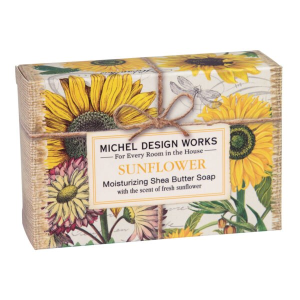 Michel Design Works Sunflower Single Boxed Soap