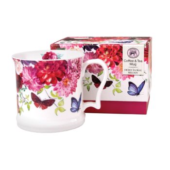 Michel Design Works Sweet Floral Melody Coffee & Tea Mug