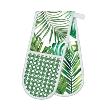 Michel Design Works Palm Breeze Double Oven Gloves