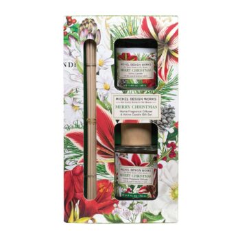 Michel Design Works Merry Christmas Diffuser & Votive Candle