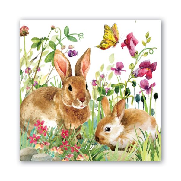 Bunny Meadow Paper Napkins