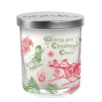 Michel Design Works Its Christmastime Jar Candle