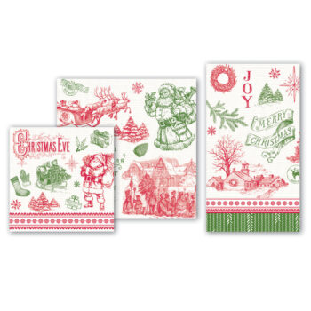 Michel Design Works Its Christmastime Paper Napkins