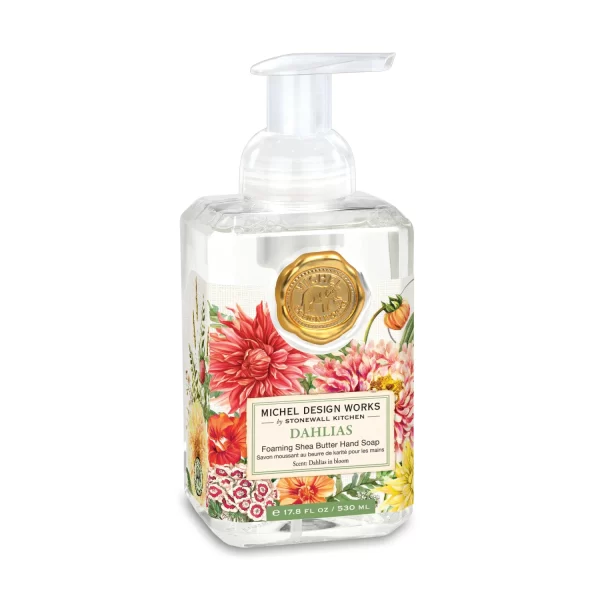 FOA418-Dahlias Foaming Hand Soap