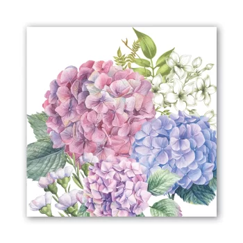 Michel Design Works Wild Hydrangea Paper Napkins