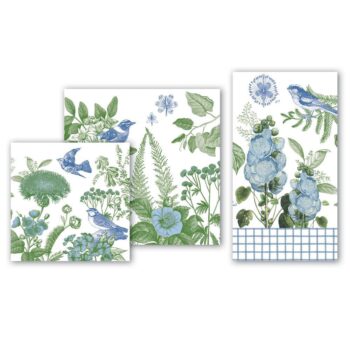 Michel Design Works Cotton & Linen Paper Napkins