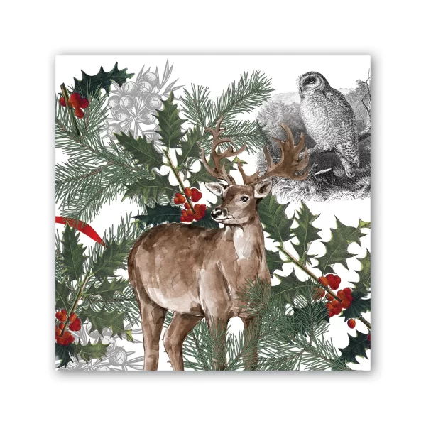 814425 - Winter Woodland Cocktail Napkin