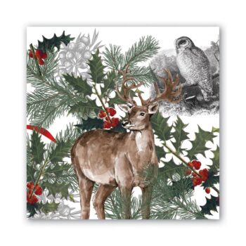 Michel Design Works Winter Woodland Paper Napkins