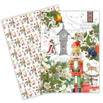 Michel Design Works Nutcracker Suite Tea Towel Set of 2