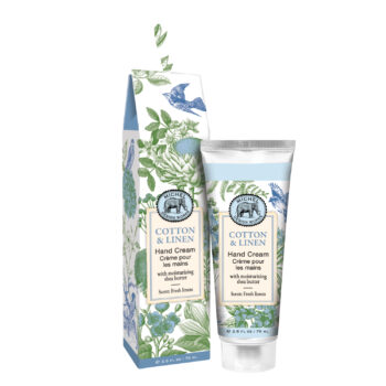 Michel Design Works Cotton and Linen Large Hand Cream