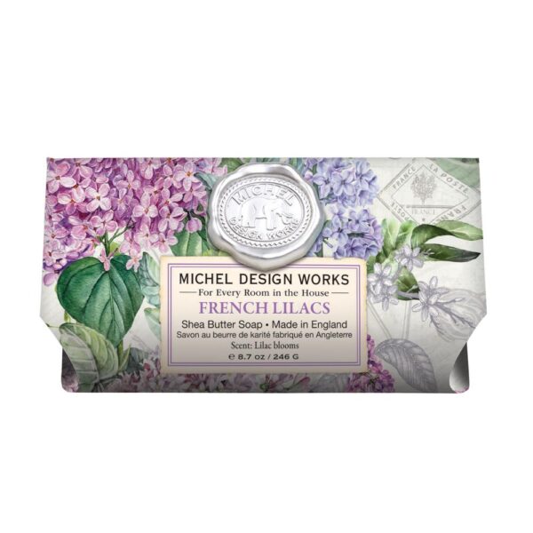 Michel Design Works French Lilacs Large Soap Bar