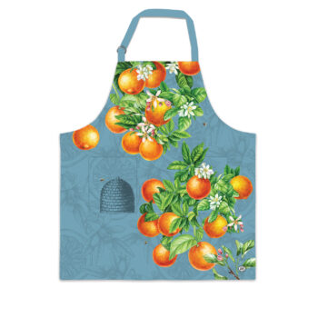 Michel Design Works L’Orange Linen Apron with Pockets