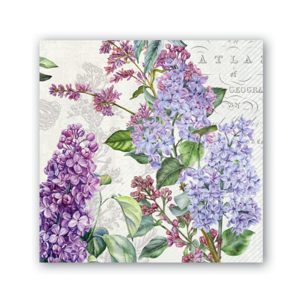 Michel Design Works French Lilacs Paper Napkins