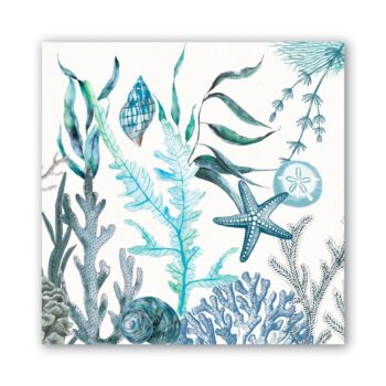 Michel Design Works Ocean Tide Paper Napkins