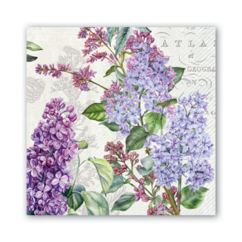 Michel Design Works French Lilacs Paper Napkins