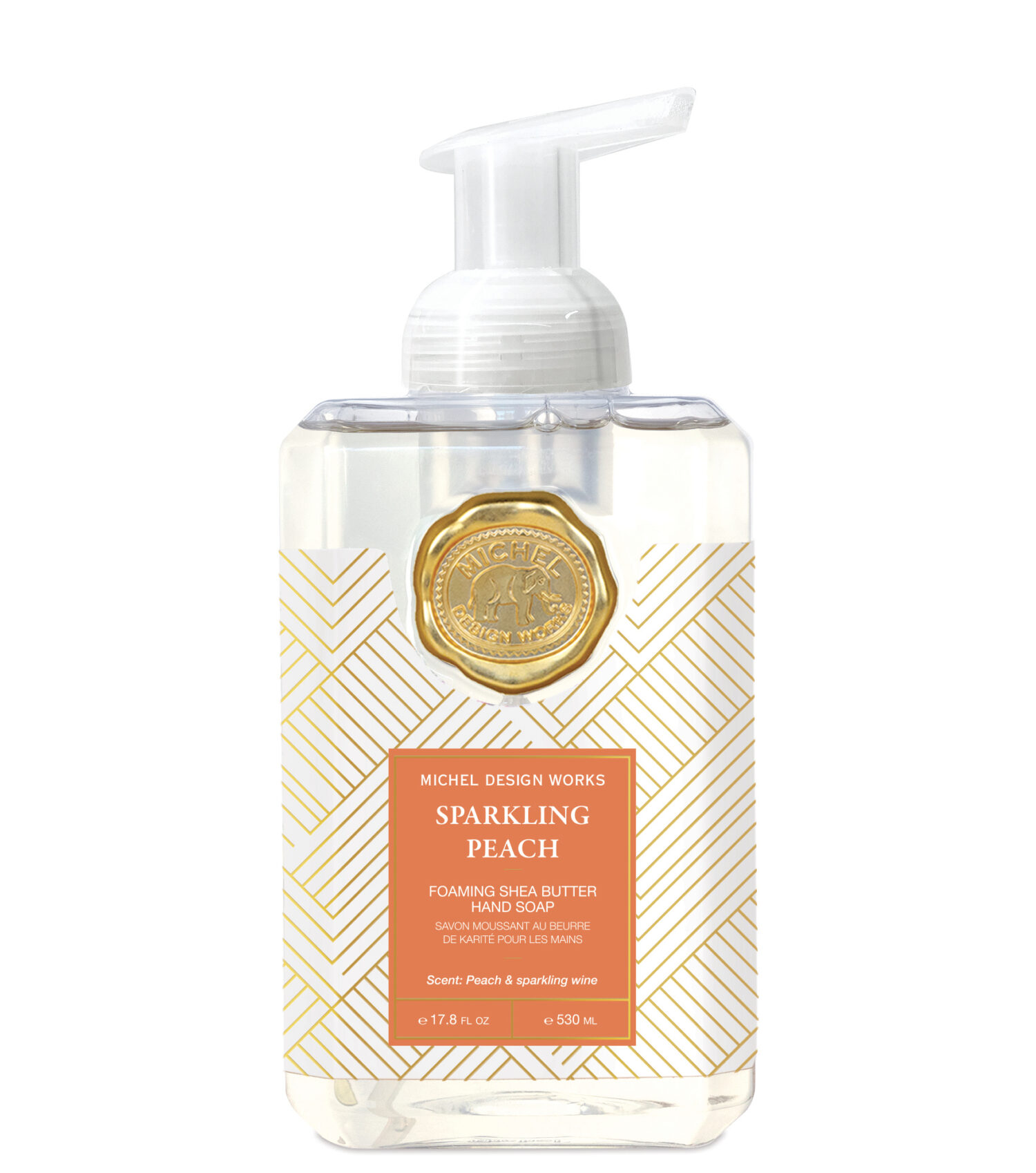 Michel Design Works Sparkling Peach Foaming Hand Soap