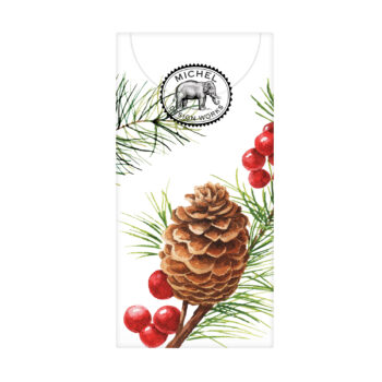 Michel Design Works White Spruce Pocket Tissues