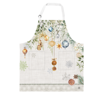 Michel Design Works Peace On Earth Apron with Pockets