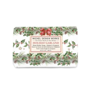 Michel Design Works Holiday Garland Medium Soap Bar