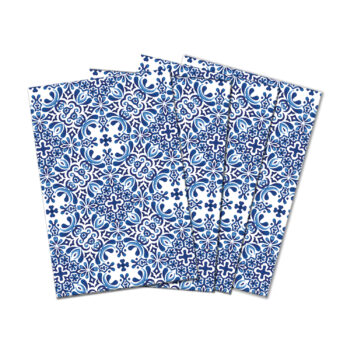 Michel Design Works Indigo Seas Cotton Napkins Set of 4