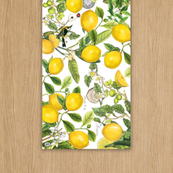 Michel Design Works Lemon Basil Cotton Table Runner