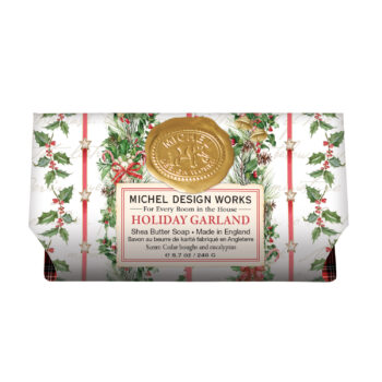 Michel Design Works Holiday Garland Large Soap Bar