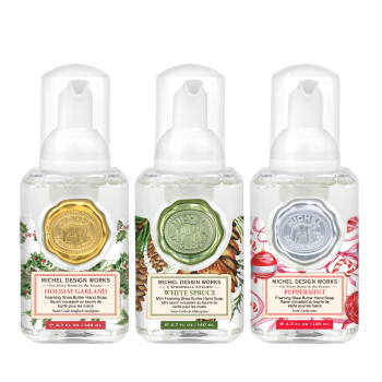 Michel Design Works Holiday Wishes Mini Foaming Soap Set