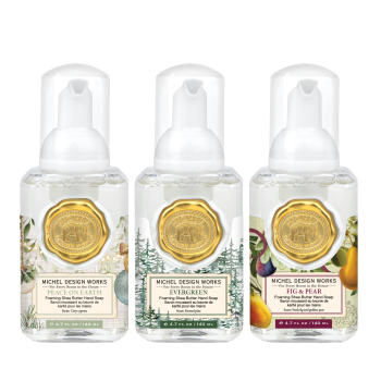 Michel Design Works Seasons Greetings Mini Foaming Soap Set