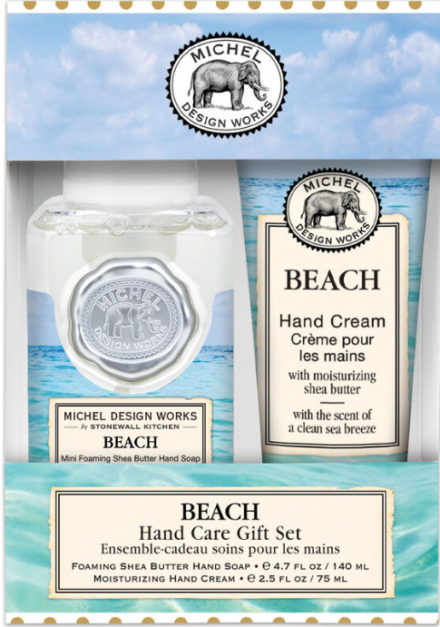 Michel Design Works Beach Hand Gift Care Set