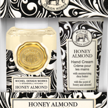 Michel Design Works Honey Almond  Hand Gift Care Set