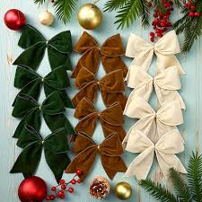 Baker Street Christmas Velvet Bow Pack